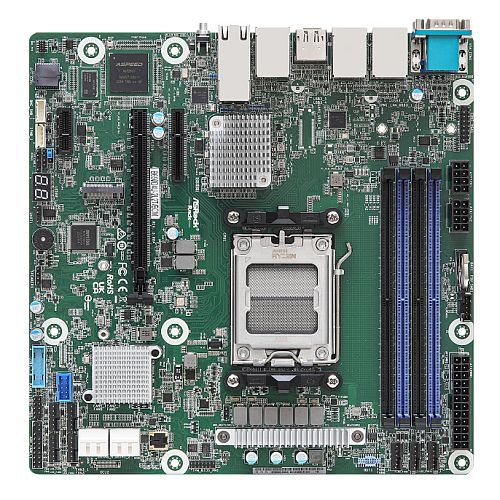 ASRock Rack B650D4U-2L2T/BCM AM5 Micro ATX Server Motherboard ASRock Rack B650D4U-2L2T/BCM AM5 Micro ATX Server Motherboard